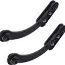 KEYOOG 2Pc Set K100114 Adjustable Rear Upper Control Arm Compatible With 07-17 Je-ep Compass Patriot /07-12 Do-dge Caliber /08-17 Mi-tsubishi Outlander Lancer (OE# 5105271AC CMS251165)