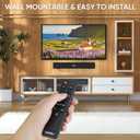 Saiyin Sound Bar,17 inch Sound Bar for Smart TV with Bluetooth 5.3/Optical/AUX Connection, Soundbar for TV/PC/Gaming/Projectors,Wall Mountable & Ultra Compact Design