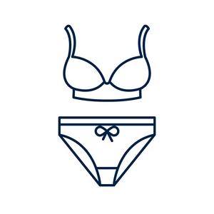 AVIDLOVE Black 2 Piece Lingerie Set Small