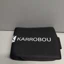 Exercise Hip Thrust Belt - KARROBOU Portable Band Adjustable Anti-Slip Exercise Bridge Belt for Dumbbells, Kettlebells, Plates, Hip Thruster for The Gym Home Workout