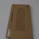 EDJO Wireless Keyboard, 2.4G Ergonomic Full Size Wireless Computer Keyboard with Wrist Rest for Windows, Mac OS Desktop/Laptop/PCWhite