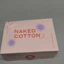 White Rabbit  Naked Cotton Classic  Premium 100% Cotton Pads for Toner Use, Makeup Remover, and Masks | Unbleached, Lint-Free, Extra Soft | Korean Skin Care Product (200 Count)