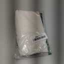 NICETOWN Cream Linen Sidelight Curtains for Front Door 40 inch Length, 12" W x 40" L, Light Filtering Easy Install Window Treatment for Patio/Glass, 1 Panel