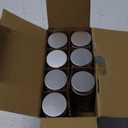 Mason Craft & More 8-Piece Glass Spice Jars with Metal Lids