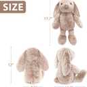 WEIGEDU Bunny Rabbit Stuffed Animals Plush Toys for Kids Girls Boys Baby Birthday Bedtime Gift, 17.7 inches