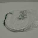 Ekena Millwork CMP16BE Berkshire Thermoformed PVC Ceiling Medallion (Fits Canopies up to 7"), 16"OD x 3 1/2"ID x 1"P (Unfinished)