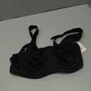 SYROKAN Women's Max Control Underwire Sports Bra High Impact Plus Size with Adjustable Straps Unlined Bra 34D
