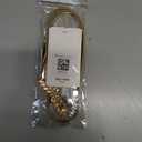 GRACE KARIN Women Skinny Metal Cinch Belt Gold Waistband Elastic Waist Belt CL633 (Large)