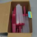 Tovolo Star Popsicle Mold Set of 6 for Homemade Frozen Treats Ice Pops, Easy Fill Quick Clean No Mess Drip Guard Reusable Silicone Popsicle Molds with Sticks and Tray Stand BPA Free, Fuchsia Pink