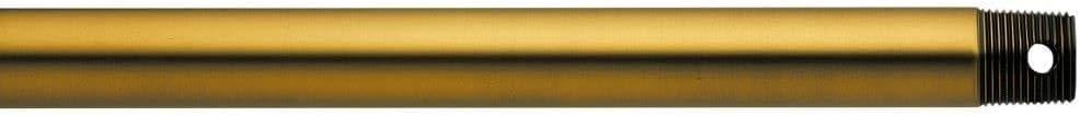 Kichler 360001BAB Accessory Fan Down Rod 18-Inch, Burnished Antique Brass