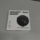 Banyaa Jar Opener Bottle Opener for Seniors with Arthritis - Under Cabinet Jar Opener for Weak Hands, Rotary Lid Opener, Easy Twist-Off Lids for Jars & Bottles, Original Kitchen Gadgets (White)