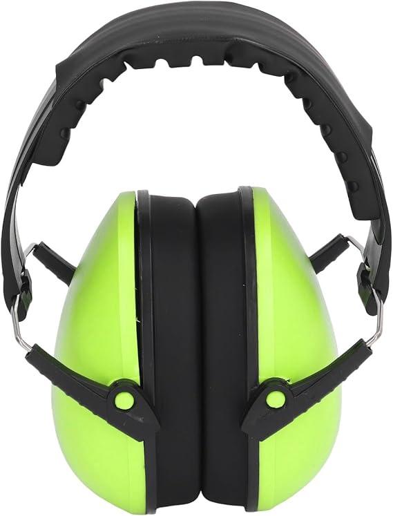 Ear Protection Earmuff NRR 21DB Soundproof Noise Cancelling Headphone Comfortable Earmuff Green for Work Construction and Photography