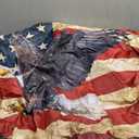 Spare Tire Cover Bald Eagle American Flag Tire Covers Protector Wheel Tire Covers Weather-Proof for Trailer RV SUV Truck Camper Travel Trailer Accessories Polyester (Bald Eagle, 15inch)