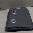 HolidayIdeas Patio Curtains Outdoor Waterproof 2 Panels 54x95 Inch-Windproof Light Flitering Outdoor Privacy Curtains Grommet Top and Tab Bottom Drape for Gazebo, Porch, Pergola, Cabana, Backyard Grey