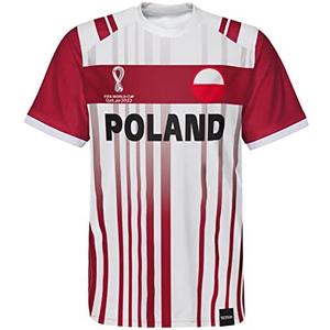 Outerstuff Men's FIFA World Cup Primary Classic Short Sleeve Jersey POLAND, XXL