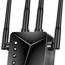 WiFi Extender, 2026 Strongest WiFi Extender Signal Booster, Whole Home Internet Repeater Covers up to 15,000 sq.ft and 50 Devices, Easy Setup | Banish WiFi Dead Zones