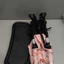 Booster Seat for Kitchen Chair with Removable Tray, Portable Foldable Baby Chair for Babies 6-36 Months, Indoor Outdoor Toddler Camping Chair (Pink Floral Design)