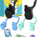 Teens Boys Adults Kids Men Gifts: Thumbs Up Lazy Phone Stand Cell Phone Holder for Desk Funny Gift for Teenager Girl Him Men Women Wife Cool Gadgets Stuff Stocking Stuffers Birthday Gifts Ideas
