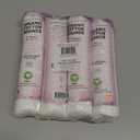 Organic Cotton Rounds, 400 Count - Makeup Remover Pads for Face, Lint-Free