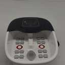 RIGHTMELL Foot Spa Bath Massager with Heat, Epsom Salt, Bubbles, Vibration and Red Light, Tub for Stress Relief, Foot Soaker, Christmas Gifts Birthday Gifts for Mom Dad Women Men Her Him