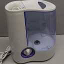 Vicks Warm Mist Humidifier FilterFree 1Gal Tank, Auto ShutOff, Night Light, VapoPad and VapoSteam Compatible (White)