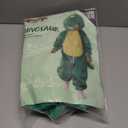 Spooktacular Creations Halloween Dinosaur Costume, Dragon Zip-up Hooded Jumpsuit for Halloween Costume Cosplay Themed Parties (Green)