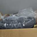 Bedsure King Size Comforter Set Dark Grey - Bed in a Bag Bedding Set 7 Pieces, GentleSoft Pintuck Bed Set Gift for Family, Pinch Pleat Dark Grey Comforter with Sheets, Pillowcases & Shams