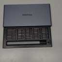 Electric Screwdriver Set, 80-in-1 Mini Electric Precision Screwdriver Cordless with 5 Torque Levels, Max 0.75N.m, 500mAh Battery, Small Power Screwdriver Kit for Laptop, Phone & Electronics Repair (Grey)