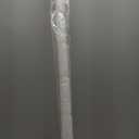 4 FT Heavy Duty White Metal Stairs Railing Indoor, Wall Mount Pipe Stair Handrail - Hand Rails for Indoor & Outdoor Steps, Banister Deck Porch Patio Railing, Wall Grab Bars for Seniors