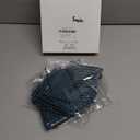 Sawysine 3 Pcs Plant Pot Cover Plant Protector from Animal Flower Pot Grid with Center Cutout Flower Cover Soil Protectors(11.8 in,Blackish Green)