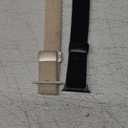 Braided Stretchy Bands with Magnetic Clasp Compatible for Apple Watch Band 38mm 40mm 41mm 42mm 44mm 45mm 46mm 49mm Women Men, Nylon Sport Solo Loop for iWatch Series 11 10 9 8 7 6 5 4 3 Ultra 3 2 1 SE (Black/Starlight)