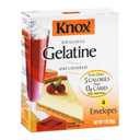 2 boxes - Knox Gelatin Unflavored Original, 4 per box, Total 8 packets Best By 01/01/29)