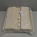 DIMJ Drawer Organizer Clothes - 20 Pack Closet Drawer Organizer Bins for Baby Clothes Storage, Fabric Dresser Organizer for Nursery Bedroom, Foldable Small Drawer Dividers for Underwear Socks (Beige)