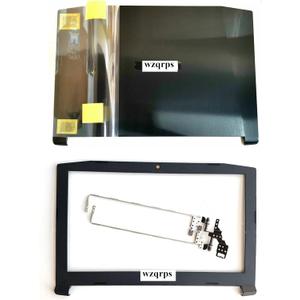 Replacement Laptop LCD Cover Back Rear Top Lid with Front Bezel and Hinges for Acer Nitro 5 AN515-51 AN515-53 AN515-41 42 60.Q2SN2.002 AP211000700 AP211000800