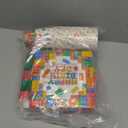 Building Block Party Supplies Paper Plates Napkins Cups Tablecloth Banner for Colorful Building Block Birthday Party Decorations for Boys, Kids Birthday Party Decorations Serve 25