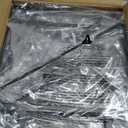 28-Inch Pot Rack Wall Mounted, 2-Tier Pots and Pans Hanger with 12 Hooks, Pot and Pan Hanging Rack for Wall, 6 Pot Lid Holders, Heavy-Duty Pot Hanger for Kitchen Cookware and Utensils, Black