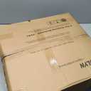 APPOLYN 4 Tier Rotating Bookshelf, 360 Display Spinning Corner Bookshelf, Space Saving Metal Frame Bookcase for Living Room, Office, Bedroom, Gold