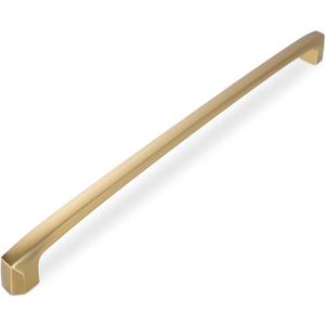 6 Pack Champagne Bronze Cabinet Pulls 10 Inch(254mm) Kitchen Cabinet Handles Cabinet Hardware for Drawer Pulls