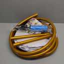 OurWarm 9.35Ft & 6Ft Gold Balloon Arch Stand, Free Bending Shape Balloon Arch Kit, Half Arch Balloon Stand with Base for Floor, Ideal for Wedding Birthday Baby Shower Graduation 4th of July Decoration