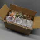 3 Pcs Mason Jar Centerpiece Table Decorations for Dining Table Decor Farmhouse Coffee Table Decor with Wood Tray and Led Light Table Centerpieces for Dining room Kitchen Living Bathroom, Orange