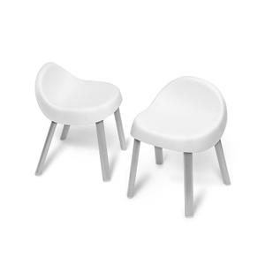 Skip Hop Toddler's Activity Chairs, Set of 2, Metal, White