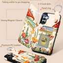 Shorogyt for Samsung Galaxy S25 Plus Wallet Case - Cute Fashion Mogu Frog Design with Card Holder Kickstand for Magnetic Clasp Back Flip Folio Leather Phone Cases for Wome Girls Men