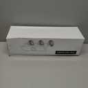 Depuley Ceiling Track Light Fixture: 2-Light Square Led Track Lighting Kit - Flush Mount Ceiling Spotlights Flexibly Adjustable Accent Lamp for Kitchen Living Room Bedroom Hallway GU10 Bulbs Included