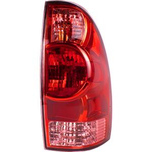 Boine Tail Light Compatible With 2005-2015 Toyota Tacoma Pickup Right Passenger Side Rear Lamp Tail Light Bulb and Harness Included (Right Passenger Side)