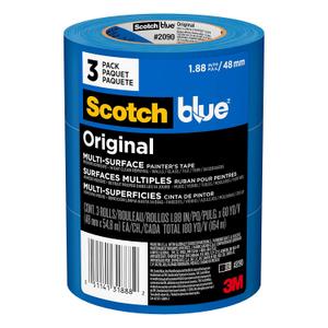 ScotchBlue Painter's Tape, Multi-Use, 1.88-Inch by 60-Yard, 3-Roll