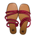 SM New York Camilla Hot Pink Strappy Sandals 9
