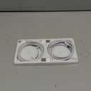 for MagSafe Charger: Magnetic Wireless Charging Pad for iPhone 17 16 15 14 13 12 Series & AirPods 4-2 Pro, Strong Magnet, Aluminum Alloy, USB-C/A Ports, Ultra-Thin & Portable, Ideal for Desk & Bedside (White)