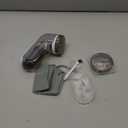 BEAUTURAL Fabric Shaver and Lint Remover, Sweater Defuzzer with 2-Speeds, 2 Replaceable Stainless Steel Blades, Battery Operated, Remove Clothes Fuzz, Lint Balls, Pills, Bobbles Gray