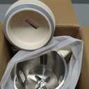 Mini Soybean Milk Maker, Mini Juicer Portable Soy Milk Machine With 8 Functions, Juicer Maker, Free Filtering, Self Cleaning For Household (Color : White)