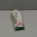 Artoid Mode Pink Bow Beige Gauze Table Runner 120 Inch 10FT, Glitter Metallic Foil Valentine’s Day Sheer Dining Anniversary Wedding Table Decor for Home Party